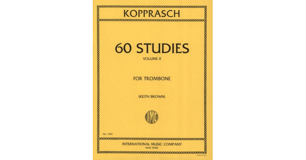 Kopprasch trombone hot sale